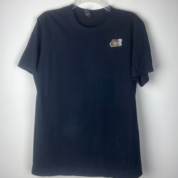 Johnny Depp as Mad Hatter Diesel Women's T-Shirt Size M logo on front and Back - Picture 7 of 14